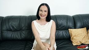 german curvy cougar christin demel with big butt and huge natural tits pick up for no condom casting fuck