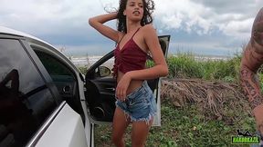 fudendo na beira da praia cheia de turistas a novinha adora uma loucura - manoella fernandes