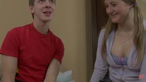 blond guy markus dupree use young babe lila q s holes as his personal toys!