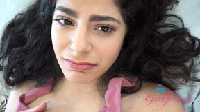 Steamy Latina Angel Gostosa servicing Asian Dick&#x1F32D; & Providing Intense Footjobs In Person View