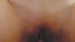 Creampie pussy Ridding on dildo  creampie (James Deen)