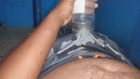My New Pussy Dildo and Masturbation with Massage