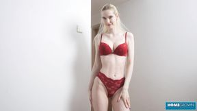 ”Blonde stunner Shina Ryen cheats just to have a good prick”