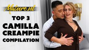 Dirty Threesome Anal&#x1F44C; Creampie Orgy with Camilla's Creamy Cunt&#x1F32E;&#xFE0F;