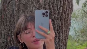 Porno Movie @Pussy Fingering & #Brunette #Solo #Shaved Pussy #Glasses with @Anna Ralphs Like & Share!