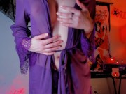 Gorgeous Hairy Stepsis wants your Cum all over her Bush! JOI Countdown