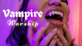 Vampire Worship - Mesmerizing Succubus Countess Wednesday Makes You Worship Her Long Nails, Sharp Teeth, Glossy Lips, &amp;amp; Mouth - Biting, Scratching, Vore Voiceover MP4 720p