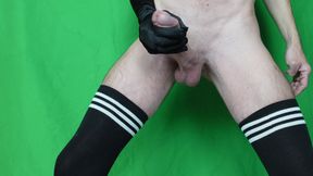 I Jerk off My Big Cock and Then Finish with an Ejaculation of Good Sperm