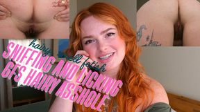 Sniffing and Licking GFs Hairy Asshole (wmv)