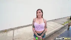 Anna Chambers - Wild Girl Twerks For A Ride