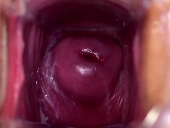 Close up pussy toying