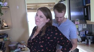 Black stockings stepmom is going to get fucked real hard