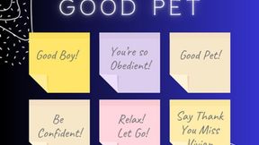 Praising My Good Pet-The Gentle Domme-Praise Kink-Collaring-Gentle Femdom
