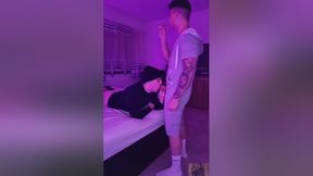 Gay Couple Smoke And Bare Fuck Session