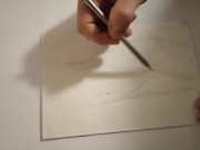 ADMIRE WOMEN BODY - DRAWING VIDEO