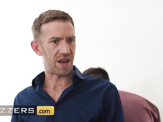 BRAZZERS - Bombshell Cara Mella Gets Her Booty Stretched And Banged Hard By Danny D At A Dinner Party