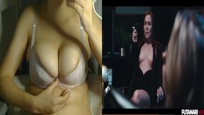 MILF Boss Gets Gender Swapped Futa Cock While Watching Porn