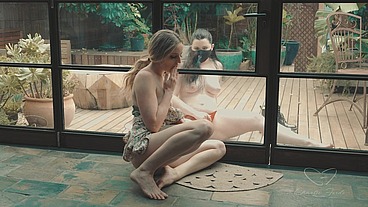 Needy For Sex! Charlie Forde & Astrid Love's Masturbation Clip!