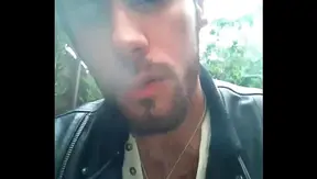 Marrento Smokes Up The Room With Sexy Macho Fetish Action