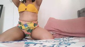 Stepmom alone &mdash;  cum craving &mdash;  ass&#x1F351; play