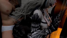 3D Horny Slut Cosplay Super Model Got Fucked so Hard