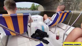 Boat Ride Leads to Surprise Threesome for Curious Wife Lovita Fate