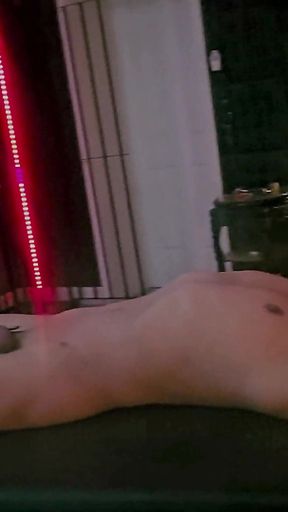 Stina Stone Femdom Handjob Tease Denial Facesitting by Mistress in Leather Gloves Part 1