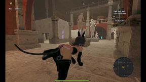 mousetrap theft & bondage [ bdsm hentai game ] ep.2 futanari goth girl anal fucked a puppy suit cutie !