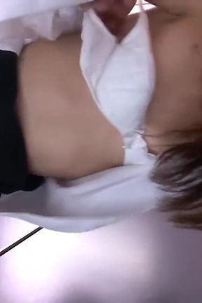 Office Temptation - the Pantyless Coworker Suddenly Undresses Right Before His Eyes Part 2