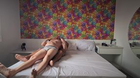 Bearzinho Black - Bed Wrestling Domination