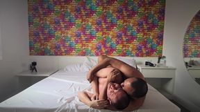 Bearzinho Black - Bed Wrestling Domination