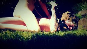 Outdoor Wild Sex with a Swinger Pair (Tania Amazon)