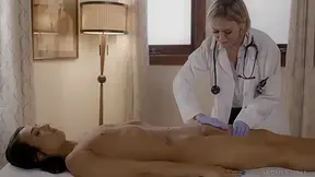 Flat-chested Shemale Fucked Blonde Milf With Big Tits