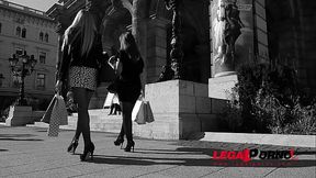 Stretch Limo Hardcore Threesome With Leggy Kayla Green &amp_ Angelina Brill GP061