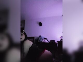 SOLO TRANS ANGEL TESTING HER SEX MACHINE TO MUSIC