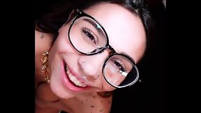 What a   and it sits so well on her...'_nother #FACIALFRIDAY with cutie kaiamartin0f from our collab ...