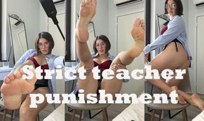 Strict teacher punishment