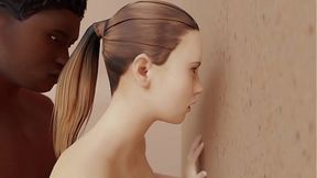 animation sex Viedio , girl fucked hard by black dick