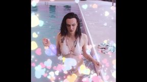 fun by the pool