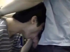 Daddy Security Guard Barebacks Asian Twink