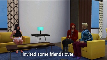 Nat gangbang at home party