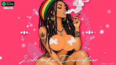 German Cartoon Muschi Gushing Licking Dancefloor Reggae