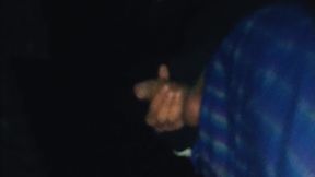 A Jerk off in Cold Weather During the Holidays to Warm up the Big Dick