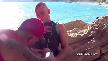 hto exhib sneaker domination in the public beach