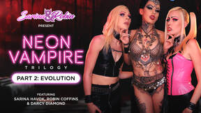 SARINAANDROBIN - Neon Vampire - Evolution