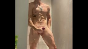 Texas Student GetsCaught Cuming in Gym Shower – Hot & Fit Teen 18+ Action