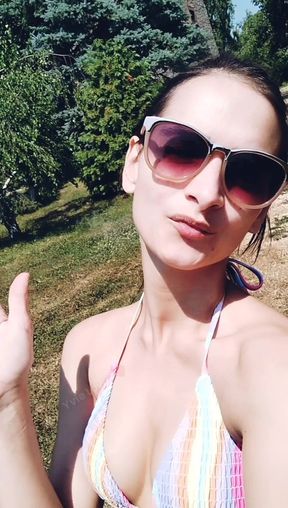 Fresh from vacation with Daddy, I'm sharing my sultry escapades!  Dive into poolside fun, party vibes, and public flashing . Get ready for a wild ride!