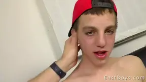 First Time Bliss: David Hines Delivers Stunning Blowjob in College Audition – 18+