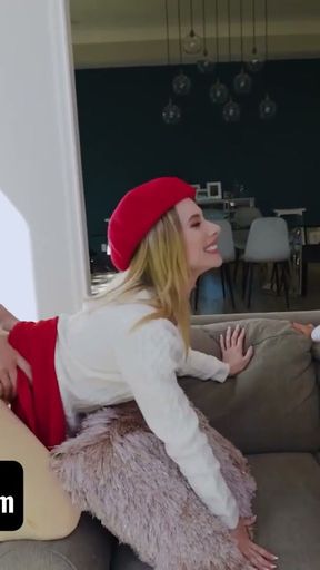 Freeuse Fantasy - Sexy French Tutor Gets Intimate With Her Student And A Pervy Dude   Clip 1
