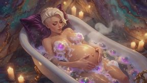 Impregnation Fantasy Stories #1B: My Forbidden Classroom Confession and Growing Secret (Animated)
